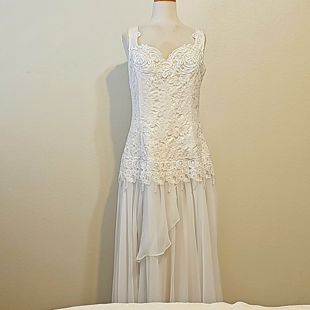 Jessica mcClintock vintage wedding dress size 10